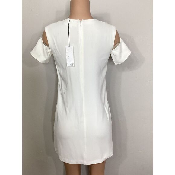 New. HELMUT LANG ivory dress. Normally $495 - Picture 7 of 9